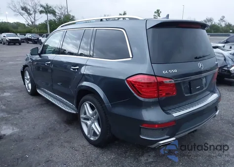 2016 Mercedes-Benz Gl 550 4Matic из США, поврежденный, VIN 4JGDF7DEXGA634527